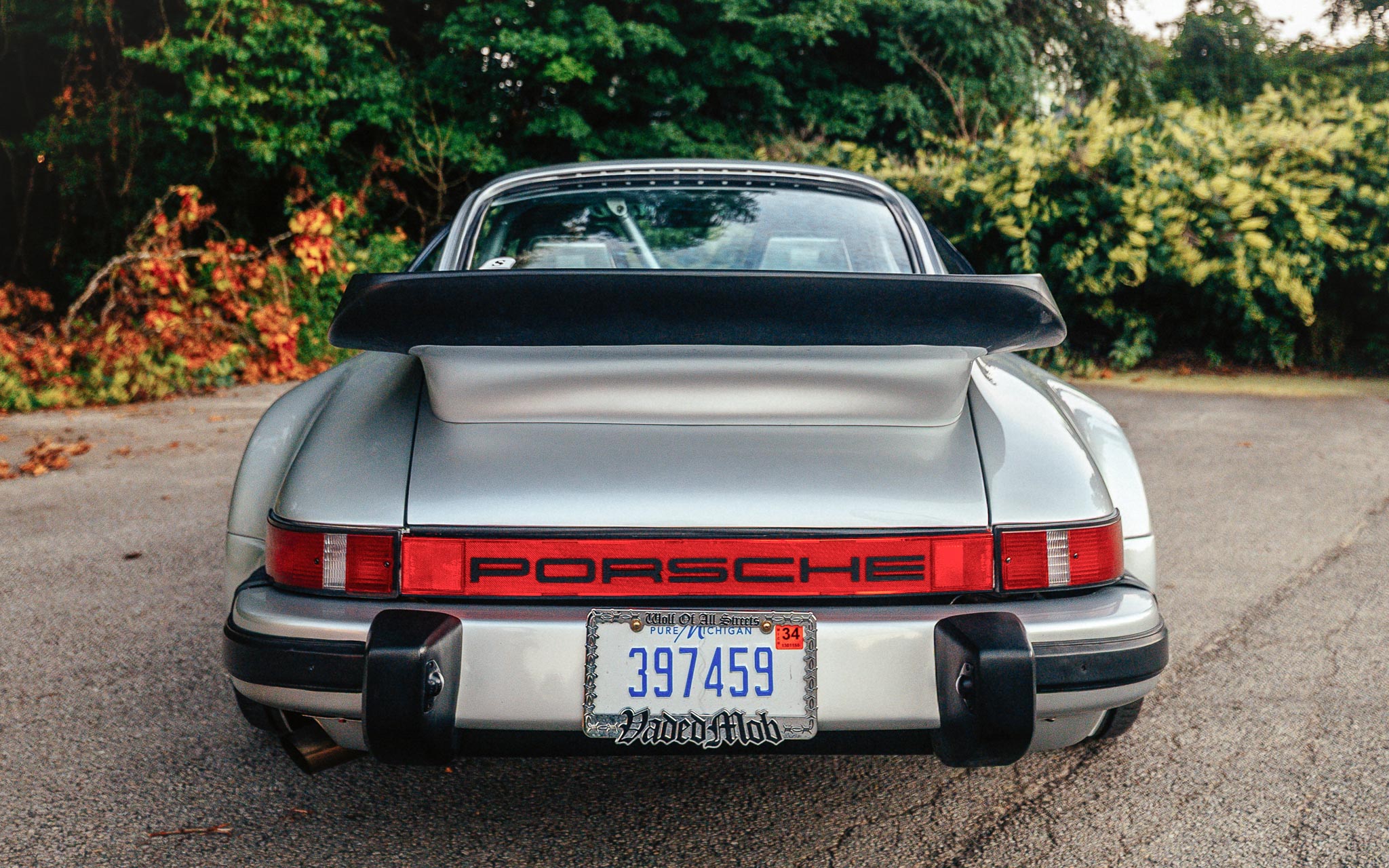 stunning widebody Porsche 911 whale tail