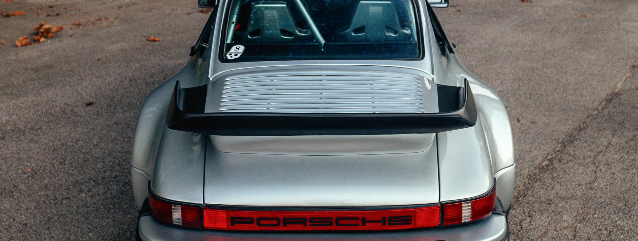 stunning widebody Porsche 911 whale tail