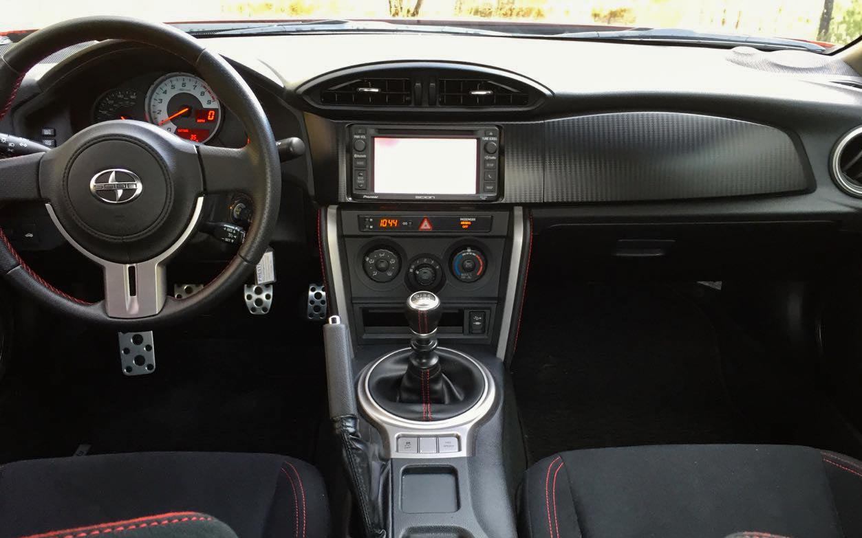 FRS BRZ interior