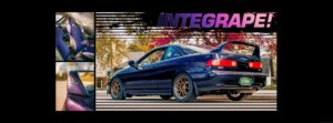 Plum Dark Violet Pearl Purple Integra factory color