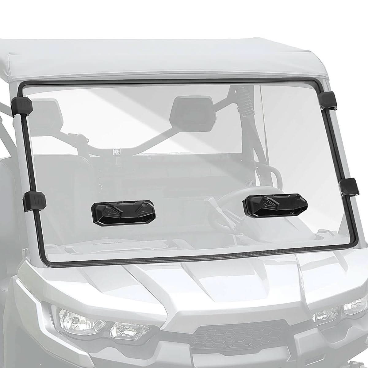 cam am defender fixed vented windshield