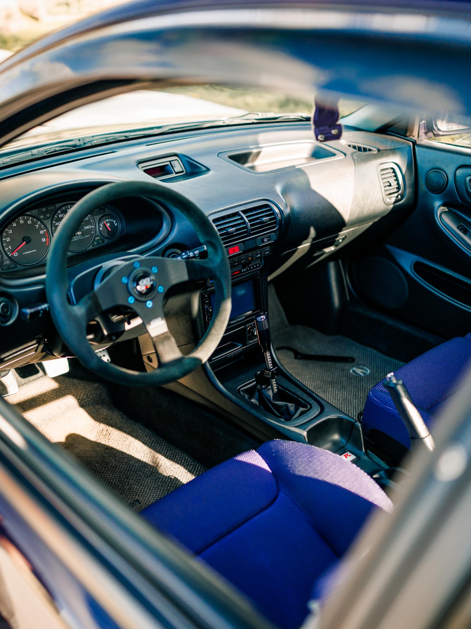 DC3 Integra interiors with Mugen steering wheel