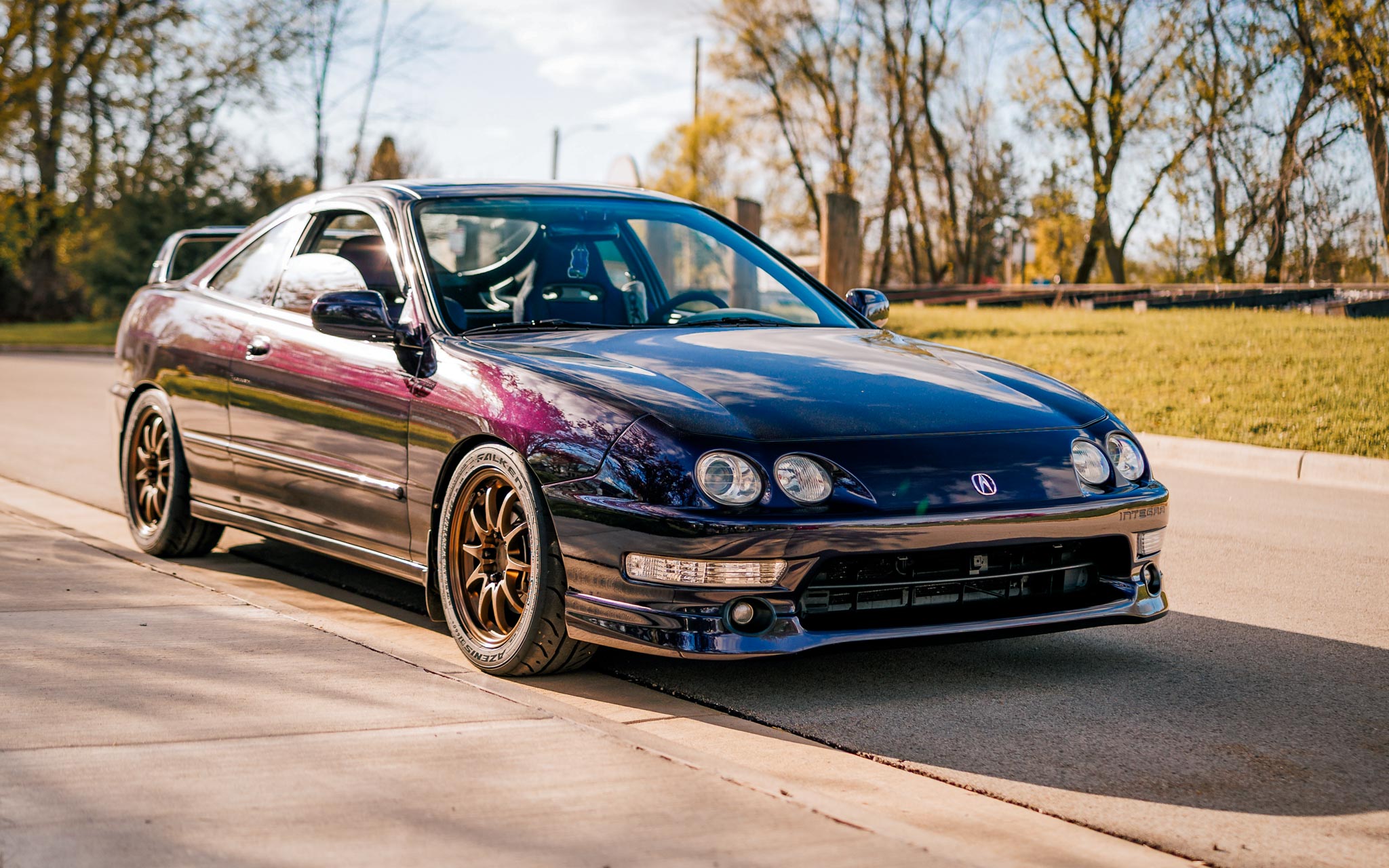 Purple DC2 Integra was a special order color