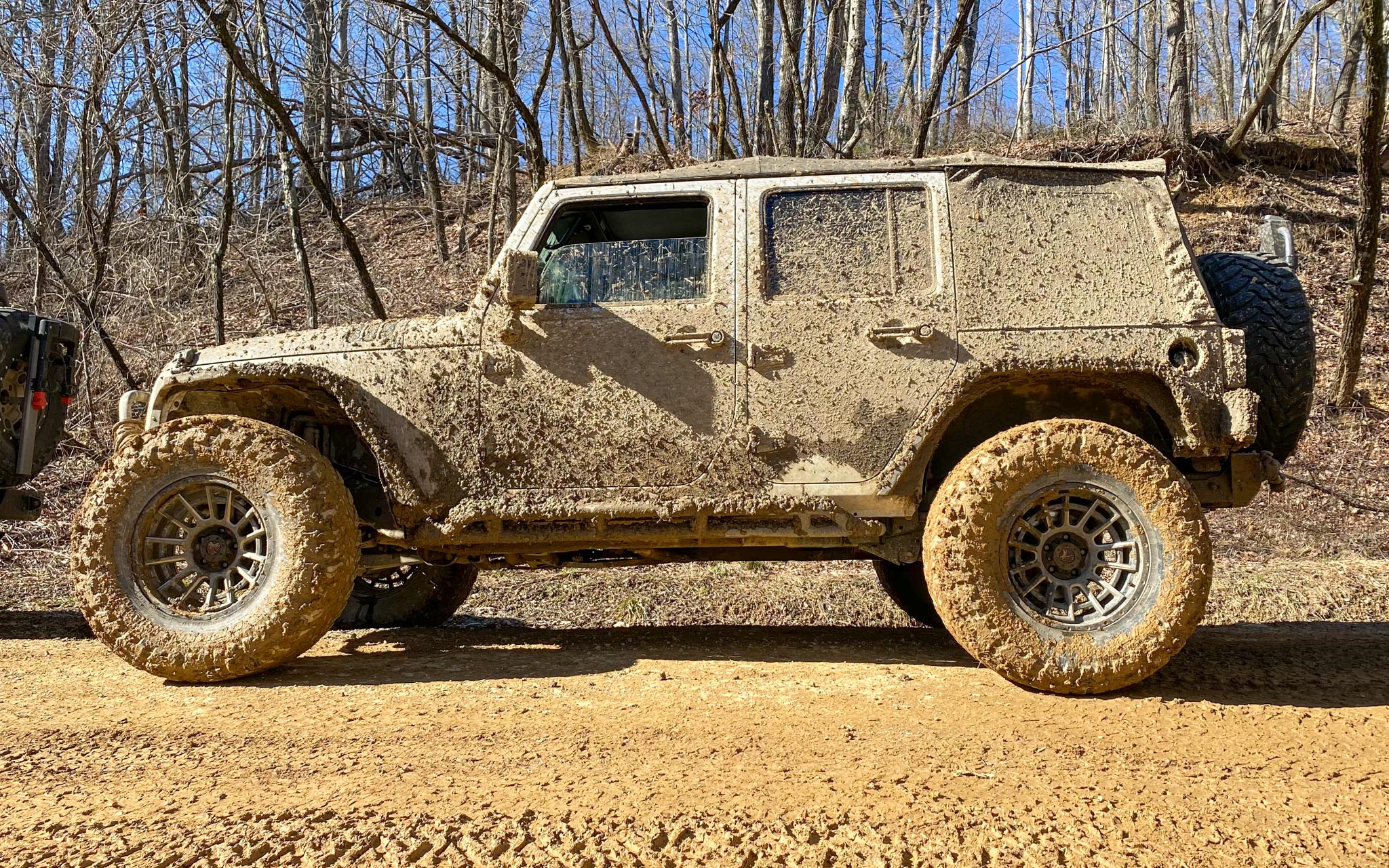 muddy Jeep
