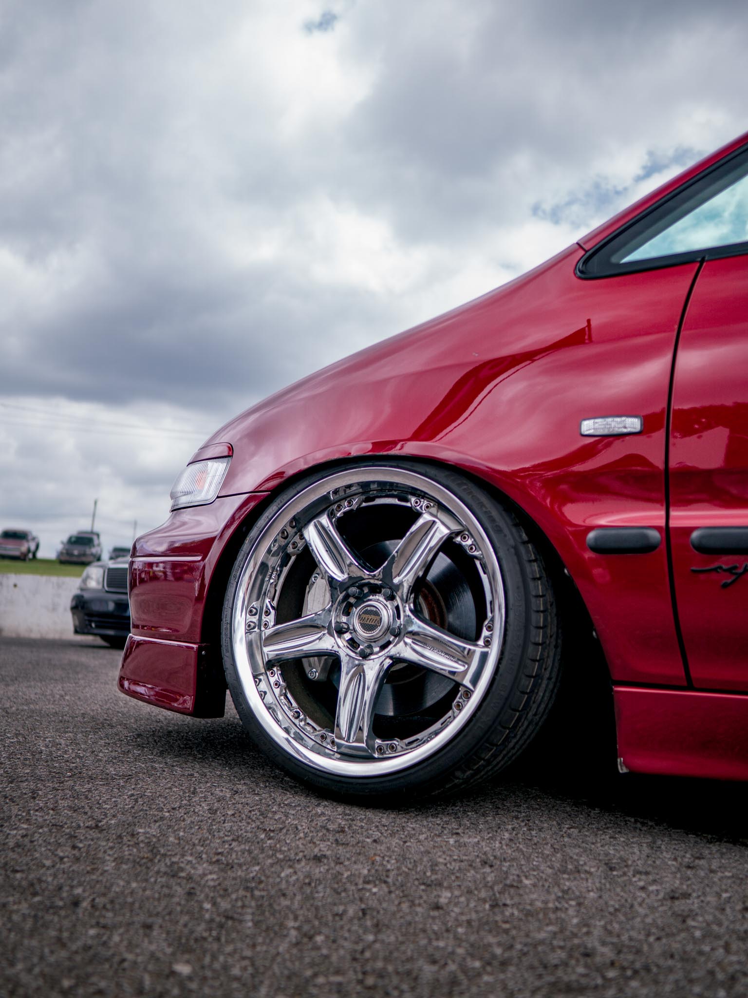 Lowered Odyssey on Volk GTC wheels
