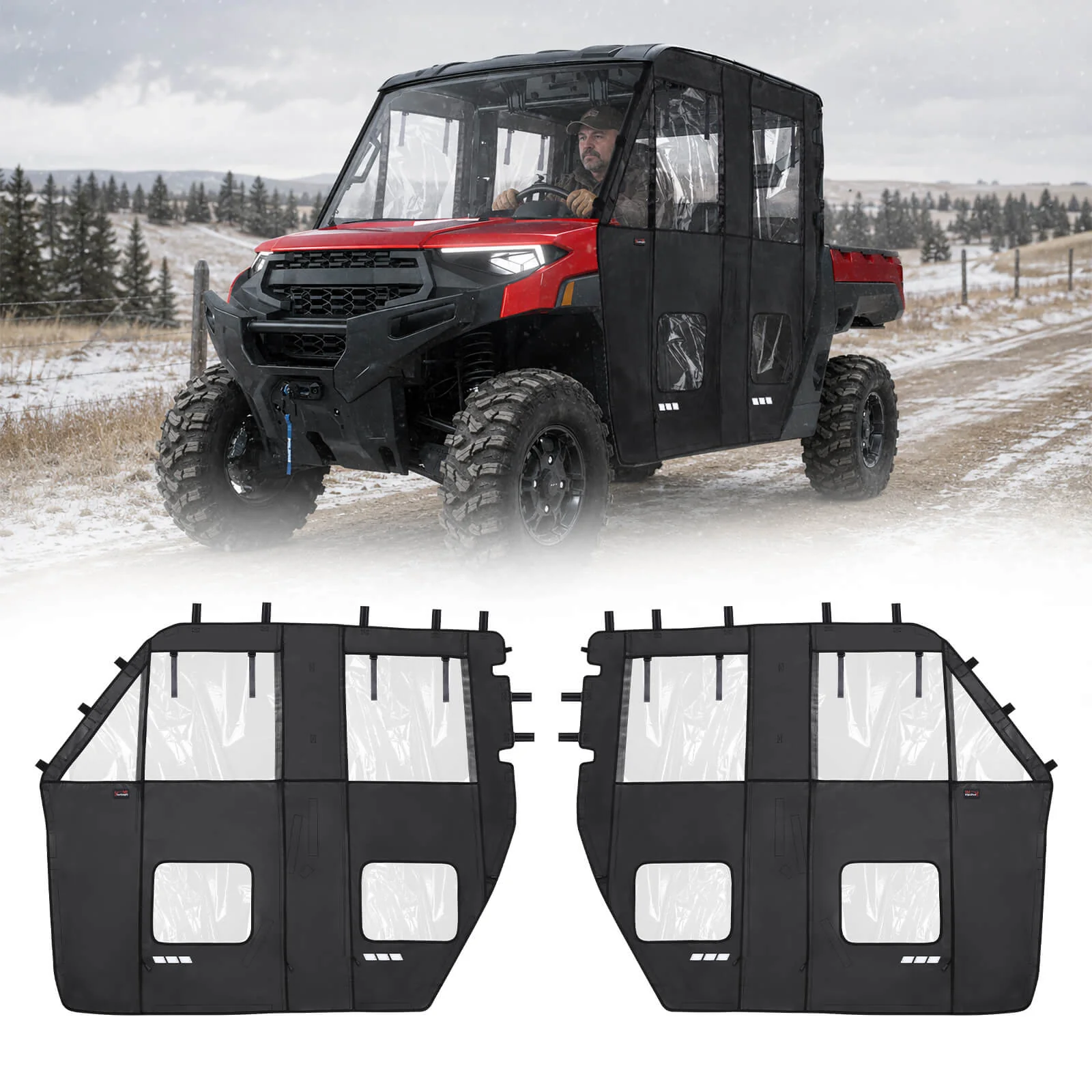 Polaris ranger doors soft doors