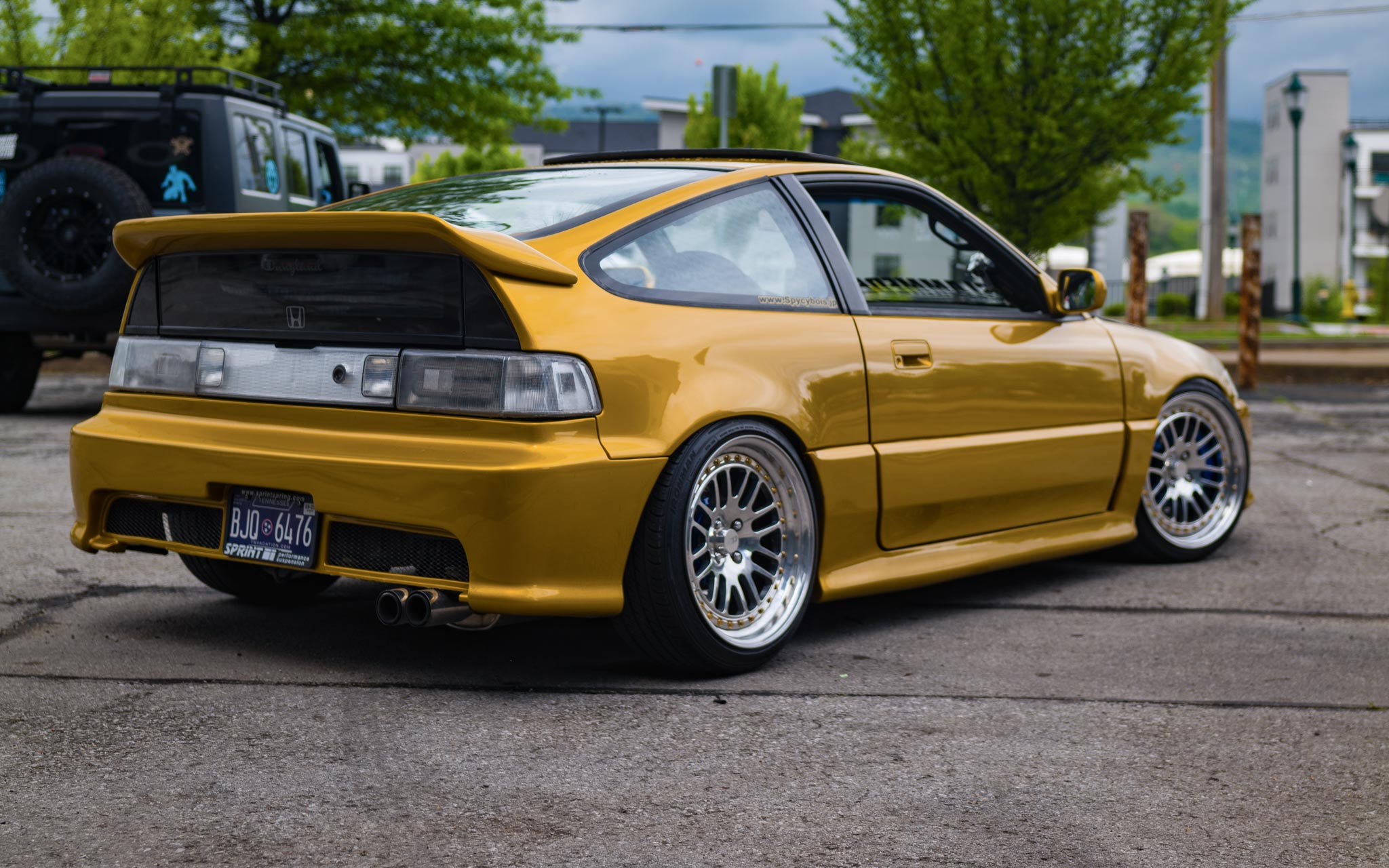 CRX clear taillights