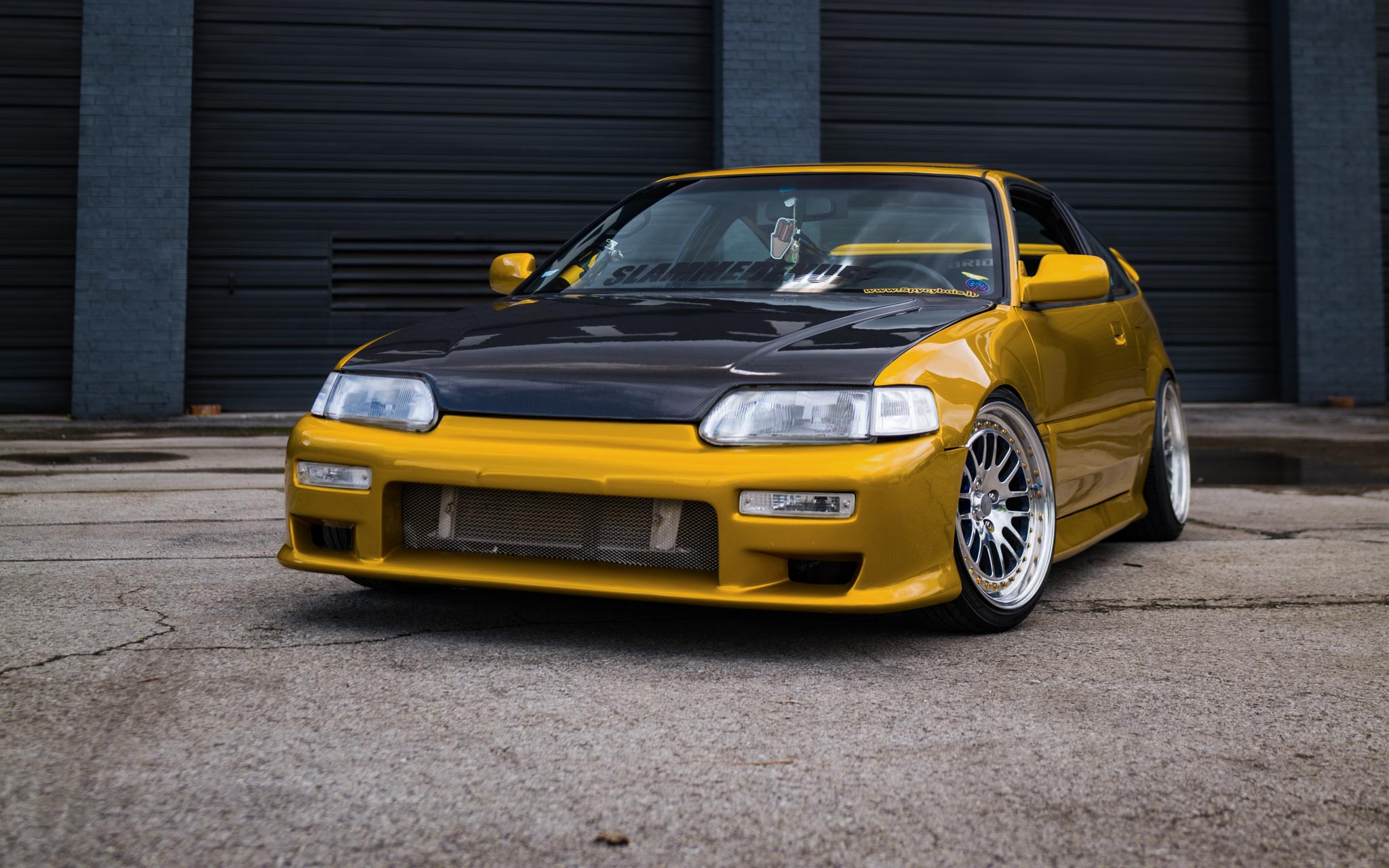 Honda CRX with bodykit