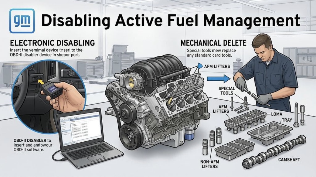 GM V8 cylinder deactivation