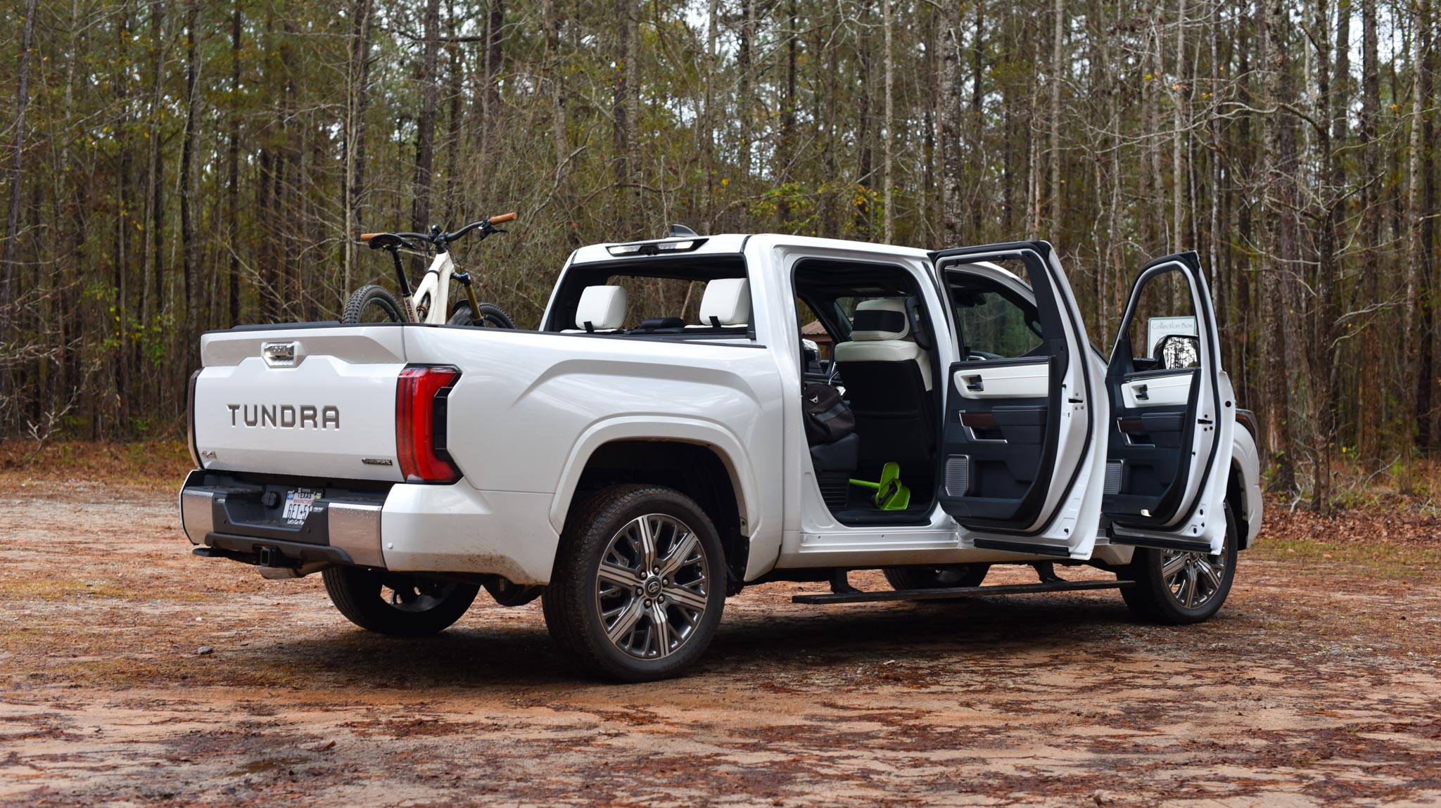 Tundra Capstone with doors open